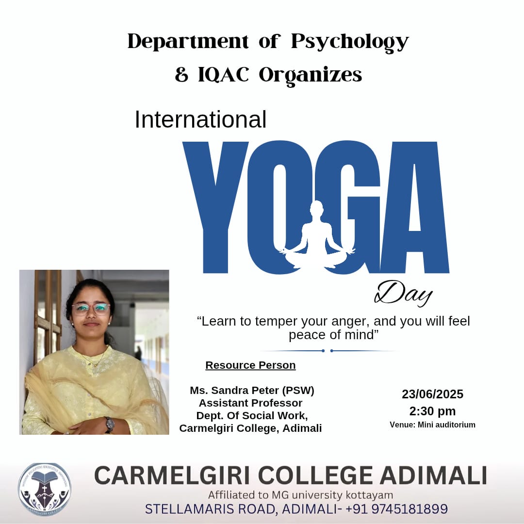 Observance of International Yoga Day